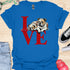 Love is a four legged word - V3 - Sitting Above T-Shirt